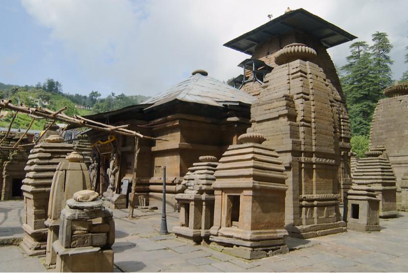 One of the main temples at Jageshwar